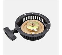 Qxryzp Démarreur à rappel d'huile for générateur 170F 173F, ensemble de démarreur micro-échelle Ensemble de lanceur à rappel automatique(BLACK Small holes)