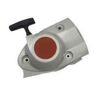 Qxryzp Ensemble de démarreur à rappel Démarreur à traction adapté au couvercle pour Stihl Ts410 Ts420, remplacement complet de la tronçonneuse, traité proprement