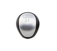 Qxryzp For Kia, for forte for Soul, for Hyundai, pour, for Elantra, I30 MT pièces 5 vitesses style de voiture pommeau levier vitesse manuel manette tête Handball Pommeau de levier de vitesse(Silver)