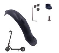 Qxryzp Garde-Boue arrière de Scooter électrique, for Xiaomi, Mijia M365 M187 Pro 1S KickScooter, Support Garde-Boue Anti-éclaboussures pneus, Protection Garde-Boue arrière pour Skateboard(Schwarz)