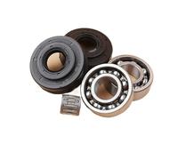 Qxryzp Kit de joint d'huile roulement vilebrequin, for Husqvarna, for 340 340E 345 345E 350 pièces tronçonneuse EPA 503932301 503932302 outils jardin Kit de joints d'huile pour palier de vilebrequin