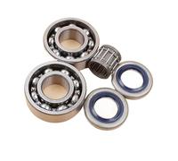 Qxryzp Kit de joint d'huile roulement vilebrequin, for Husqvarna, for 359 357 XP 357XP pièces rechange moteur tronçonneuse outils jardin Motosierra Kit de joints d'huile pour palier de vilebrequin