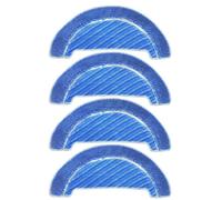 Qxryzp Kit de pièces rechange for aspirateur Cecotec Conga, série 1090, accessoires, consommables, filtre HEPA, brosse latérale centrale Kit de remplacement pour aspirateur robot(4 Cloth)