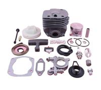 Qxryzp Kit de reconstruction d'extrémité supérieure pompe à huile Piston cylindre 50mm, for Husqvarna 365 372 371 362 W, corde Couvercle d'objectif de phare de voiture