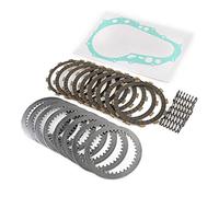 Qxryzp Kit d'embrayage de pièces moteur Ensemble disques Disques Plaques Ressorts Joint LTZ400 2005-2008 11482-07G00 21441-03G50 Remplacement du disque de friction d'embrayage de