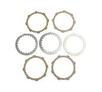 Qxryzp Kit d'embrayage plaques de friction en acier pièces moteur, for, DT50 RZ50 DT80 TDR80 YZ80 598-16321-01 1V1-16324-00 Remplacement du disque de friction d'embrayage de moto