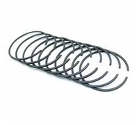 Qxryzp Lot de 100 segments de piston 34 mm x 1,5 mm, for débroussailleuse STIHL, FS45 FC55 FS75 FS80 FS85 FH75 HL45 KM55 BG45 BG46 BG55 BG65 BG75 BG85 Segment de piston pour tronçonneuse