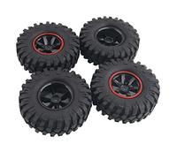 Qxryzp Pneus d'escalade de Roue 96mm, for HSP, 1.10, for Jeep, Wrangler SCX10 D90 Pneus Tout-Terrain pour véhicules télécommandés