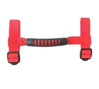 Qxryzp Poignée de maintien toit intérieure voiture robuste Barre d'appui poignée, for Jeep, for Wrangler YJ TJ JK Poignée d'assistance de toit pour véhicule(Rot)