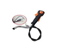 Qxryzp Remplacement de poignée commutateur commande d'accélérateur tondeuse à gazon, for STIHL, interrupteur manuel en plastique FS120 FS200 FS250 Interrupteur de poignée d'accélérateur pour tondeu(B)