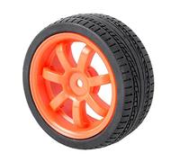 Qxryzp Roues de pneus à poignée 4 pièces, for HSP Racing, Voiture sur Route 1/10 1.10 Pneus Tout-Terrain pour Voitures télécommandées(9005R-6093)