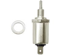 Qxryzp Solénoïde de carburant de machine Pour Tooloflife 1 paquet de solénoïde d'arrêt carburant 21188-2011 vanne carburateur en métal robuste, pour John Deere pour tondeuse