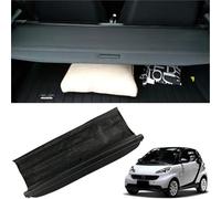 Qxryzp Support d'organisateur chargement arrière Étagère rétractable pour colis de coffre arrière voiture, pour Smart, deux 2009-2014, housse protection pour bagages, la vie privée