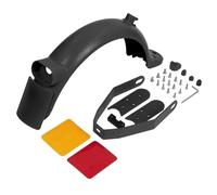 Qxryzp Support métallique de Garde-Boue arrière avec Coussinet Couverture d'écart, for Scooter électrique Xiaomi, M365 Pro 2, Roue Pneu 8.5 à 10 Pouces Garde-Boue arrière pour Skateboard(Schwarz)