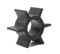 Qxryzp Turbine de pompe à eau en caoutchouc noir à 6 lames for moteur hors-bord Tohatsu 25/30/40 CV 345-65021-0 18-8923 Turbine de pompe à eau