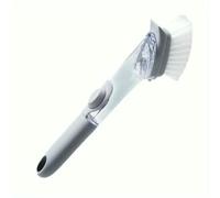 QXWD Brosse de nettoyage de cuisine à long manche amovible Distributeur d'éponge Brosse à vaisselle Produits de nettoyage