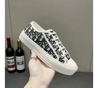 QXWD Chaussures en Toile brodées, à Lacets Blancs, Semelle épaisse avec Hauteur Accrue à l'intérieur, Chaussures de Sport décontractées