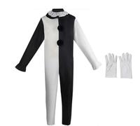 QXWD Costume de cosplay pour homme ou femme - Combinaison de clowns tueurs pour Halloween