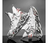 QXWD Hommes Baskets Chaussures décontractées Tennis Luxe Formateur Course Chaussures Respirantes Mocassins de Mode Chaussures de Course