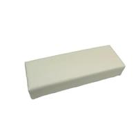 QXWD Repose-main en cuir souple double face pour repose-main éponge support de table carré minimaliste imperméable pour salon de manucure
