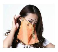 QXWD Voile de danse du ventre tribale avec pièces de monnaie pour Halloween, danse indienne, Bollywood, voile de princesse uni, noir, blanc, rouge