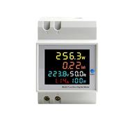 QXWPBIBAN Compteur d'énergie Volt Tension Courant Facteur de Puissance(Built-in CT,AC250V-450V)