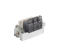 QXWPBIBAN Électrovanne Micro-solénoïde Universelle à Deux Positions, Trois normalement fermées, Pression Positive/négative, 101-220 V/12 V/24 V(101-110v-6)