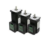 QXWPBIBAN Servomoteur Haute Vitesse 3000 TR/Min, Bride 57 mm, 90 W/180 W, variateur intégré, 36 V CC, NEMA 23, Couples 0,28/0,45/0, Nm(90w 3000rpm)