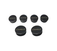 QXWRLD 6 PIÈCES Bouchons de Châssis, for Ducati, for Scrambler 400 800 2014-2019, 2018 Bouchons de Couvercle de Trou de Cadre de Moto Bouchon Ensemble de Bouchons de Cadre Décoratifs Décor de kit de p