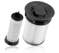 QXWRLD Brosse de nettoyage de filtre 2 pièces, for MIELE Triflex FSX HX FSF 11385020 9178017731, accessoires de balayeuse, pièce de filtre Hepa for aspirateur Filtre de remplacement pour aspirateur