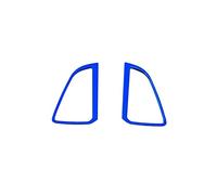 QXWRLD Couvercle de ventilation de tableau de bord de climatisation central bleu, for Hyundai Accent Solaris couvercle de sortie d'aération(Blue)