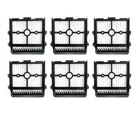 QXWRLD For Tineco Floor ONE S5/Floor One S5 Pro 2/ S5, rouleaux de brosse de remplacement for aspirateur intelligent extrême et filtres HEPA Filtre de remplacement pour aspirateur(6PCS)