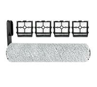 QXWRLD For Tineco Floor ONE S5/Floor One S5 Pro 2/ S5, rouleaux de brosse de remplacement for aspirateur intelligent extrême et filtres HEPA Filtre de remplacement pour aspirateur(5PCS)