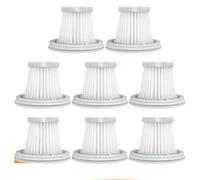 QXWRLD For Xiaomi, for aspirateur pratique Mijia SSXCQ01XY, Mini filtre Hepa sans fil for maison et voiture, pièces de rechange, accessoires de rechange H13 Filtre de remplacement pour aspirateur(8 fi