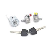 QXWRLD Jeu de clés de Cylindre de Serrure de Porte Gauche Droite, Interrupteur d'allumage, for Isuzu, TF TFR Holden Rodeo Luv 1986 - 02 Ensemble de cylindres de Serrure de Porte de véhicule(3PCS Set)