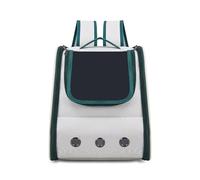 QXWYBYQGW Sac à Dos for Animaux de Compagnie, Grande capacité, Portable, for Chats et Chiens, idéal for Les Voyages(Green)