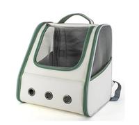 QXWYBYQGW Sac à Dos for Animaux de Compagnie, Grande capacité, Portable, for Chats et Chiens, idéal for Les Voyages(Green)