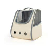 QXWYBYQGW Sac à Dos for Animaux de Compagnie, Grande capacité, Portable, for Chats et Chiens, idéal for Les Voyages(Gray)