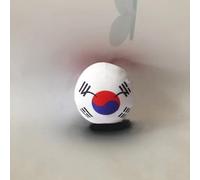 QXXKJDF 7,9 po 3,9 po Balles de Campagne, Peluche, Allemagne, Fidji, Congo, Mexique, Canada, Congo, Jouets en Peluche, Balle de Campagne(Korea,3.7in)