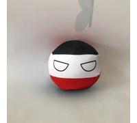 QXXKJDF 7,9 po 3,9 po Balles de Campagne, Peluche, Allemagne, Fidji, Congo, Mexique, Canada, Congo, Jouets en Peluche, Balle de Campagne(DE1,3.7in)