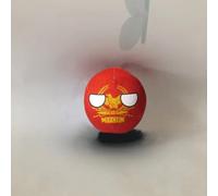 QXXKJDF 7,9 po 3,9 po Balles de Campagne, Peluche, Allemagne, Fidji, Congo, Mexique, Canada, Congo, Jouets en Peluche, Balle de Campagne(Rome,3.7in)