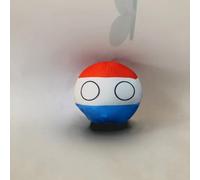 QXXKJDF 7,9 po 3,9 po Balles de Campagne, Peluche, Allemagne, Fidji, Congo, Mexique, Canada, Congo, Jouets en Peluche, Balle de Campagne(LUX,7.8in)