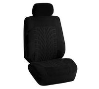 QXYOGO Housses de Siège Voiture Universelle Couverture de siège Voiture Set PERSONALITÉ UNIVERNALITÉ Tire SPECKING Accessoires DE CYSTAGE Auto INTITION 2/4 / 9PCS(2pcs Black)