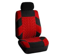 QXYOGO Housses de Siège Voiture Universelle Couverture de siège Voiture Set PERSONALITÉ UNIVERNALITÉ Tire SPECKING Accessoires DE CYSTAGE Auto INTITION 2/4 / 9PCS(2pcs Red)