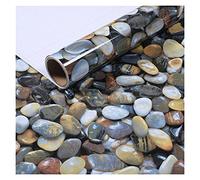 QXYOGO Papier Peint Adhesif Mural 3D COBBLESTONE Auto-adhésif auto-adhésif Papier peint Vinyl enveloppe Cuisine Peluche Petit Stick Fond d'écran Décalque DIY Stickers muraux 55cm * 10m(3.0mx40cm)
