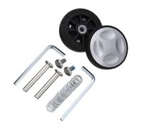 QXYOGO Roulette Valise, Roue Valise Remplacement Lot de 4 roulettes universelles Rechange for valises, Portables et durables, Accessoires réparation avec vis(52mm x 12mm)