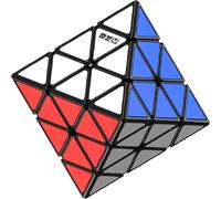 QY Toys FTO Face Turning Octahedron Cube Vitesse Magnétique,Magnétique Octahedron Stickerless Version Speed Cube (version magnétique)