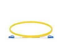 QYCWHXVDF Câble de raccordement à Fiber optique Simplex monomode, 10 pièces, SC/UPC SC/APC LC/UPC, 1/2/3/5 mètres, tampon serré de 2.0mm, jaune LSZH(10PCS LC UPC-LC UPC,1m)