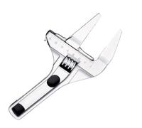 QYCWHXVDF Clé à molette multifonction en alliage d'aluminium, grande clé ouverte universelle, outil de réparation 1 pièces(Silver)