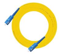 QYCWHXVDF Cordon de raccordement en Fiber monomode Sc-fc-lc-st, 1 pièce, câble d'extension en Fiber simple/double cœur, 1m-5m, produit fini personnalisé Mad(1PCS SC-SC SM-SX 3.0,5)